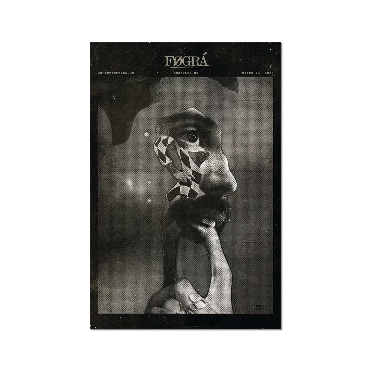 FREDDIE MERCURY Fine Art Print