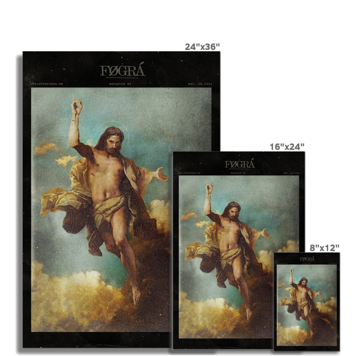 RESURRECTION OF JESUS Fine Art Print