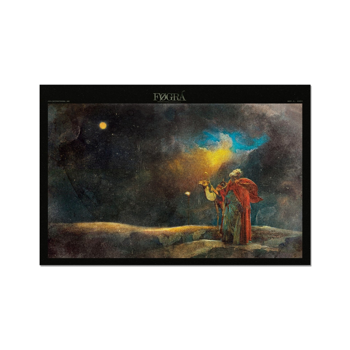 CALL TO ABRAHAM Fine Art Print