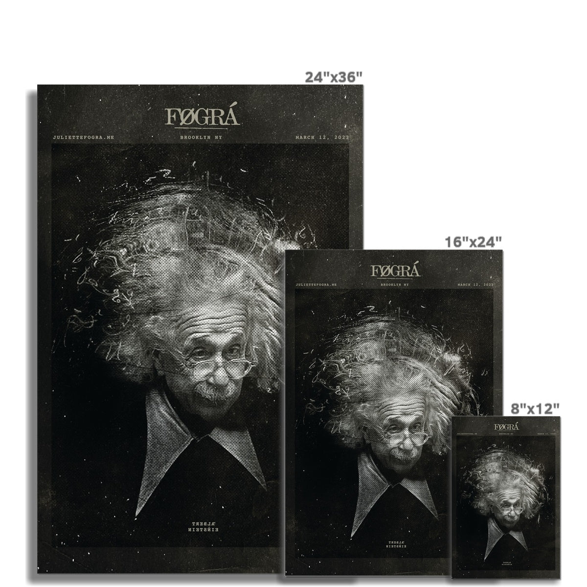 EINSTEIN Fine Art Print