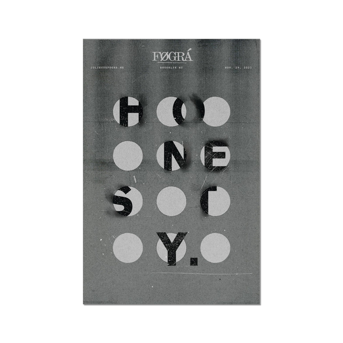 HONESTY Fine Art Print