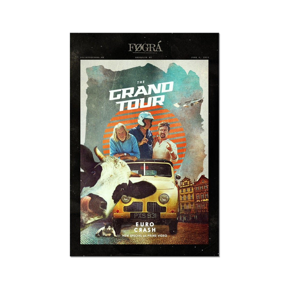 GRAND TOUR - EUROCRASH Fine Art Print