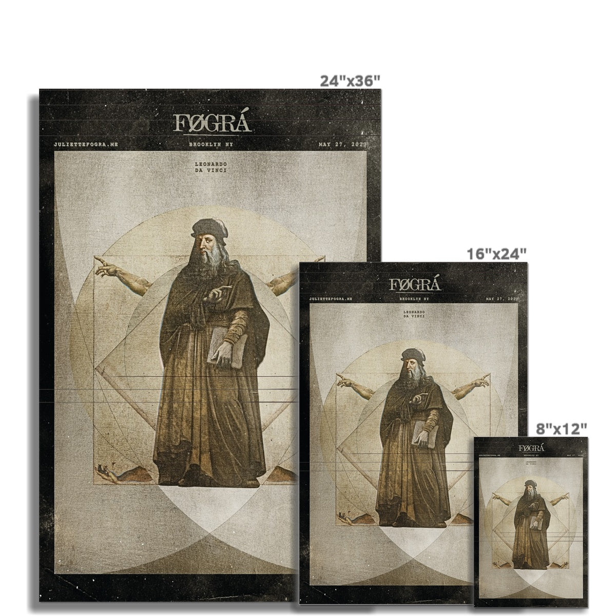 LEONARDO DA VINCI Fine Art Print