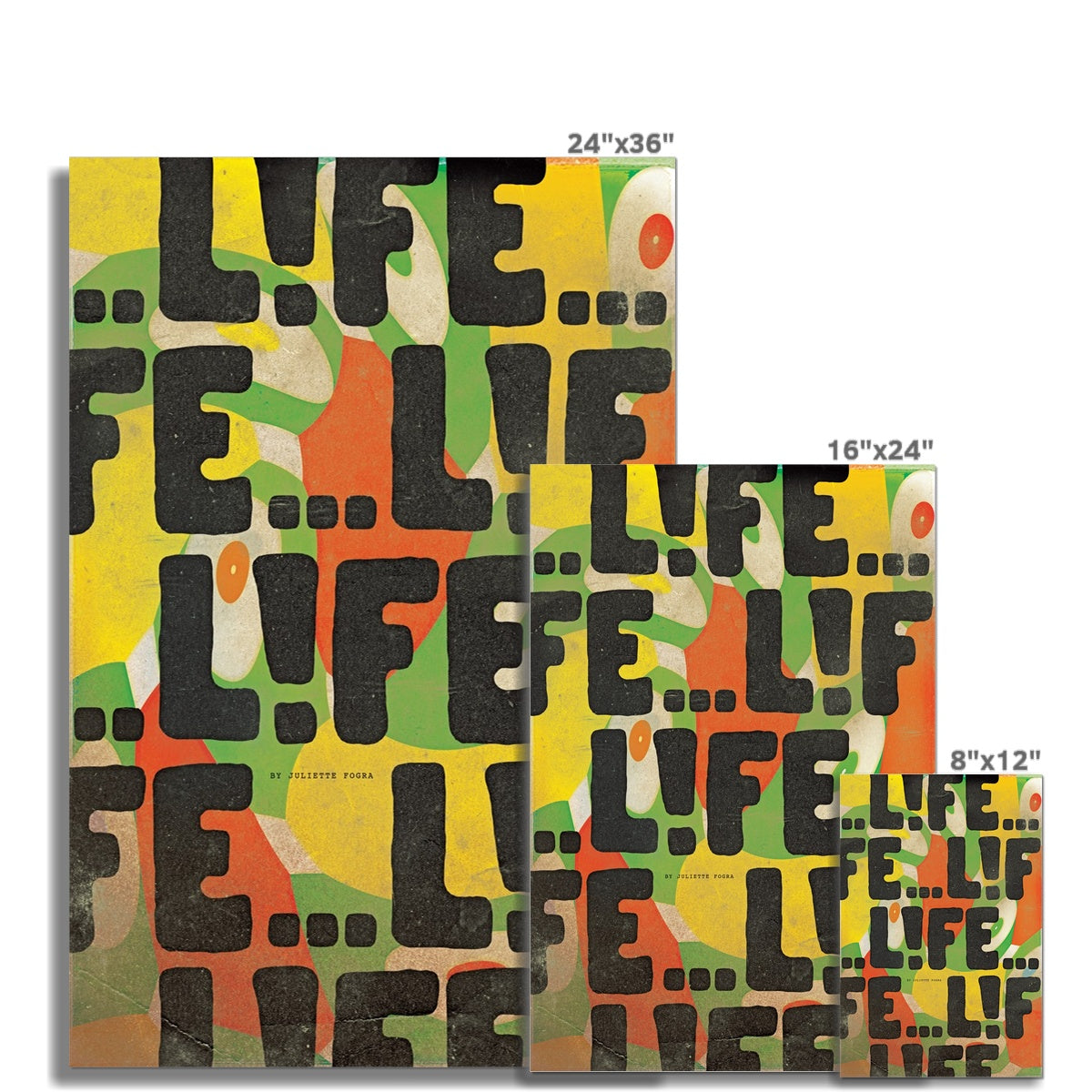 LIFE on REPEAT Fine Art Print