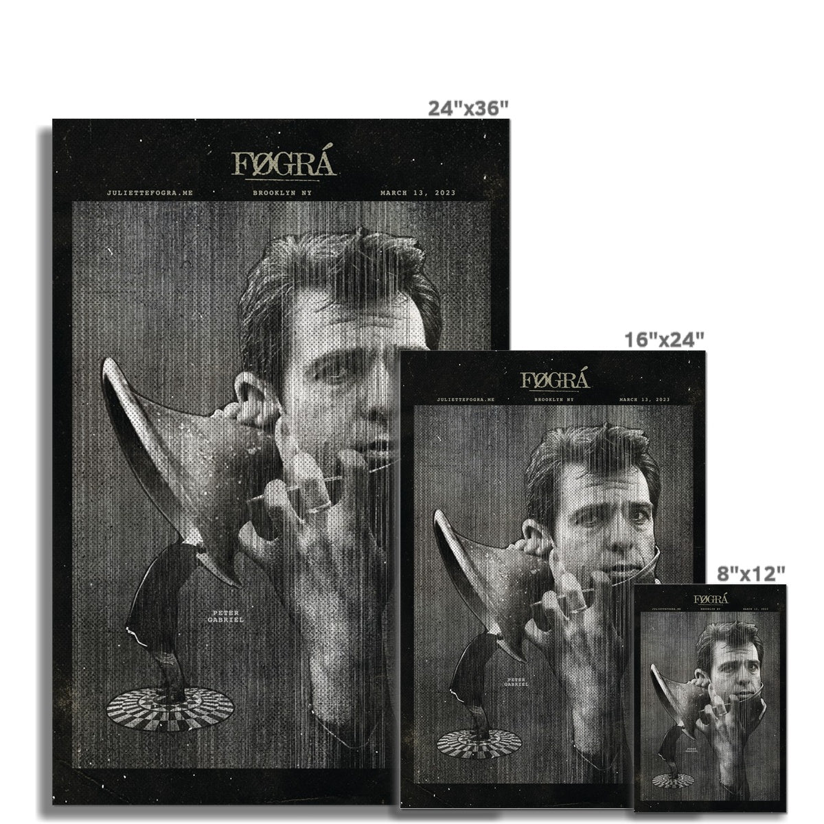 PETER GABRIEL Fine Art Print