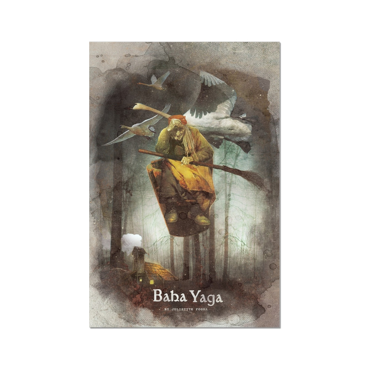 Baba Yaga Fine Art Print