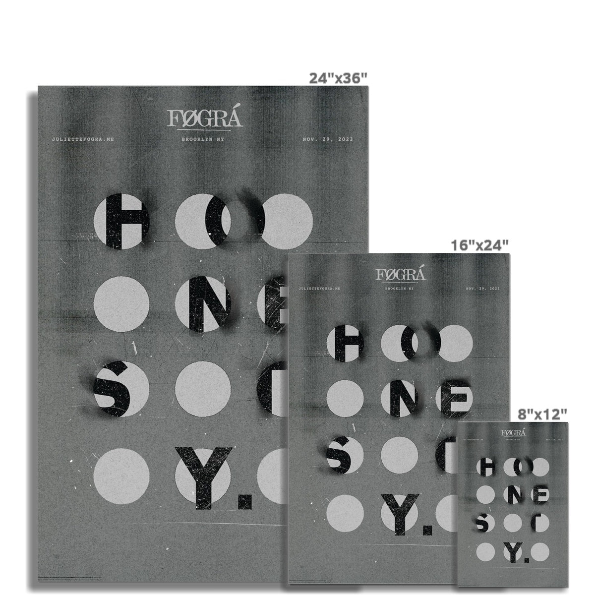 HONESTY Fine Art Print
