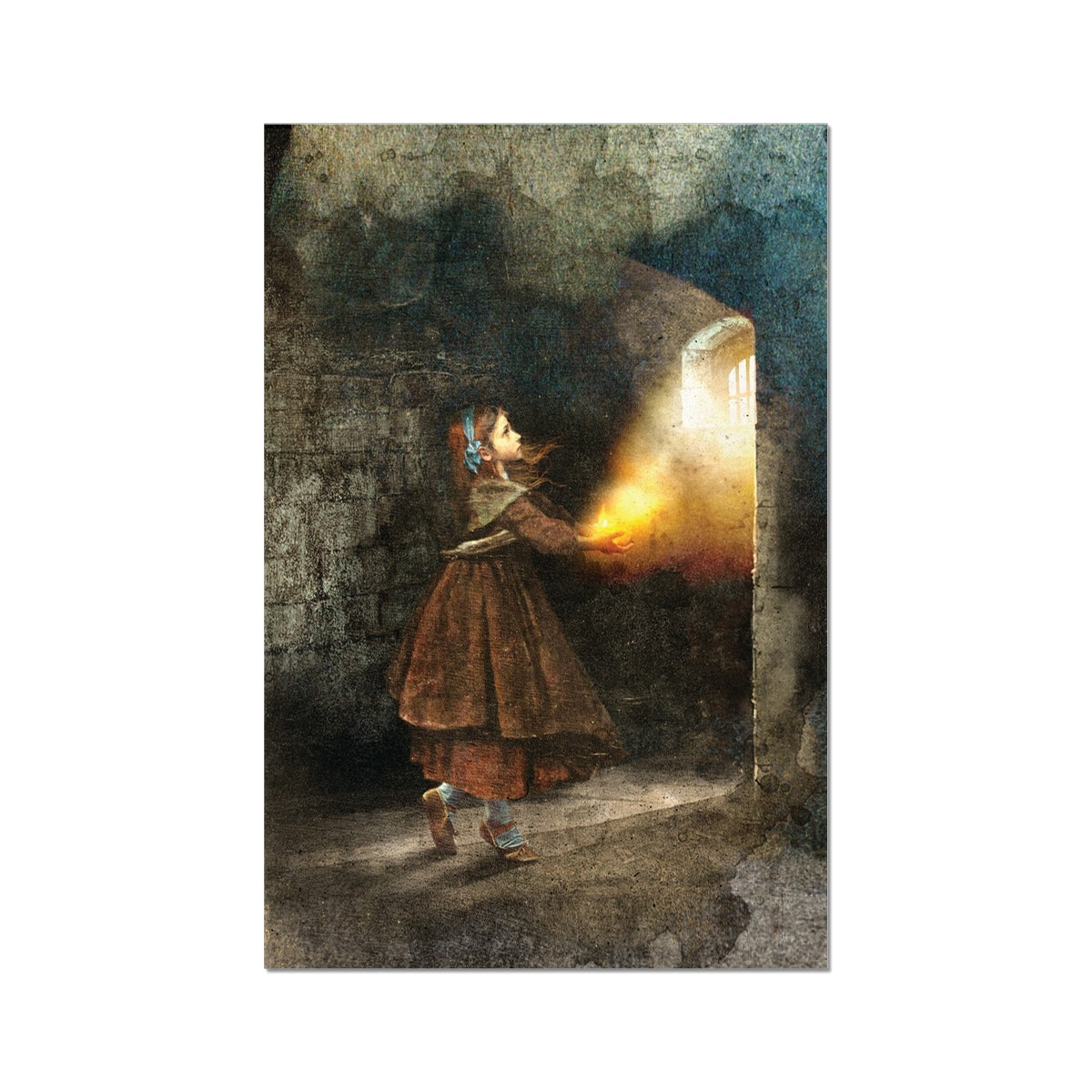 RUNNING FROM YESTERDAY Fine Art Print