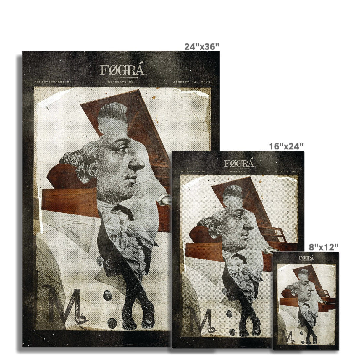 MOZART Fine Art Print