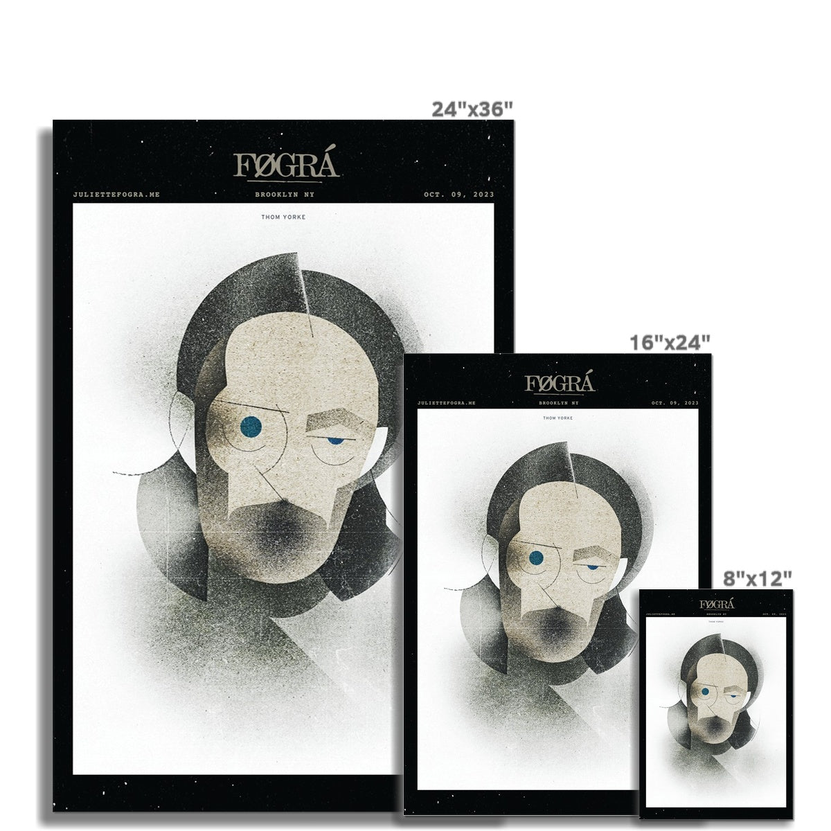 THOM YORKE ICON Fine Art Print