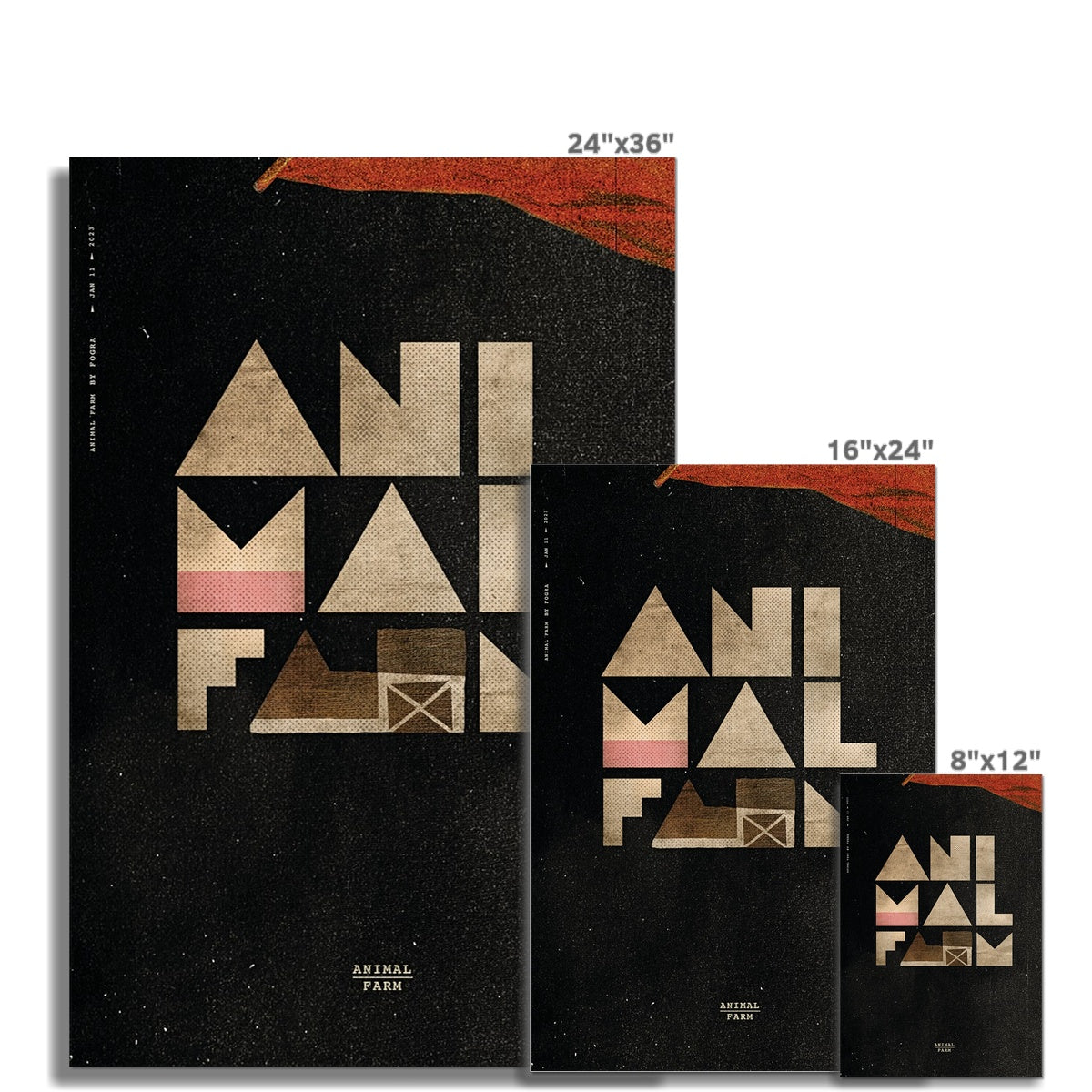 ANIMAL FARM Fine Art Print