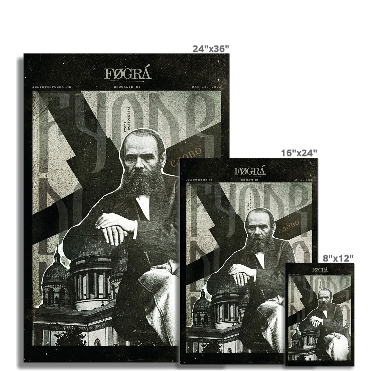 DOSTOYEVSKY Fine Art Print