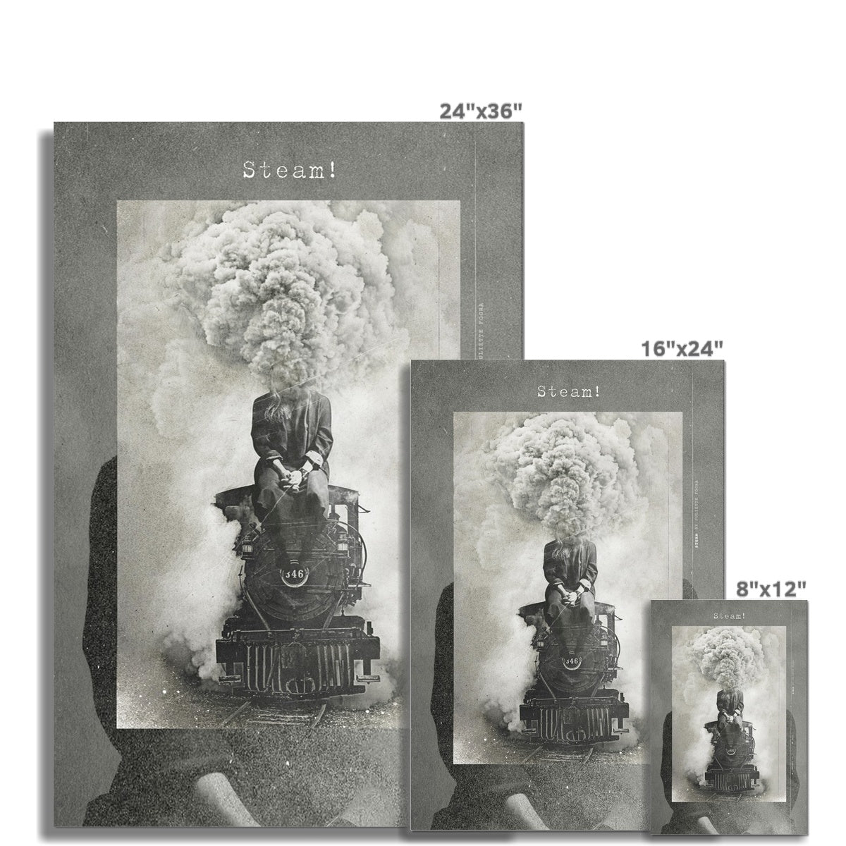 Steam Fine Art Print