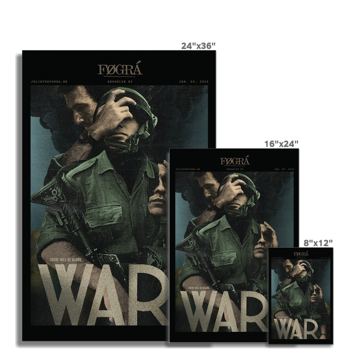 THERE WILL BE BLOOD Fine Art Print