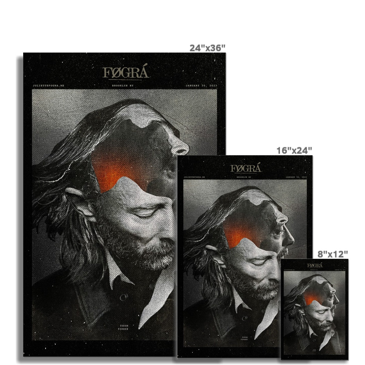 THOM YORKE Fine Art Print