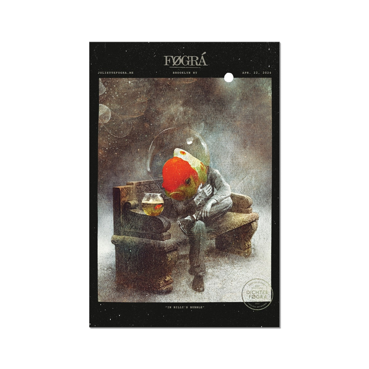 IN BILLY'S BUBBLE 11 Fine Art Print