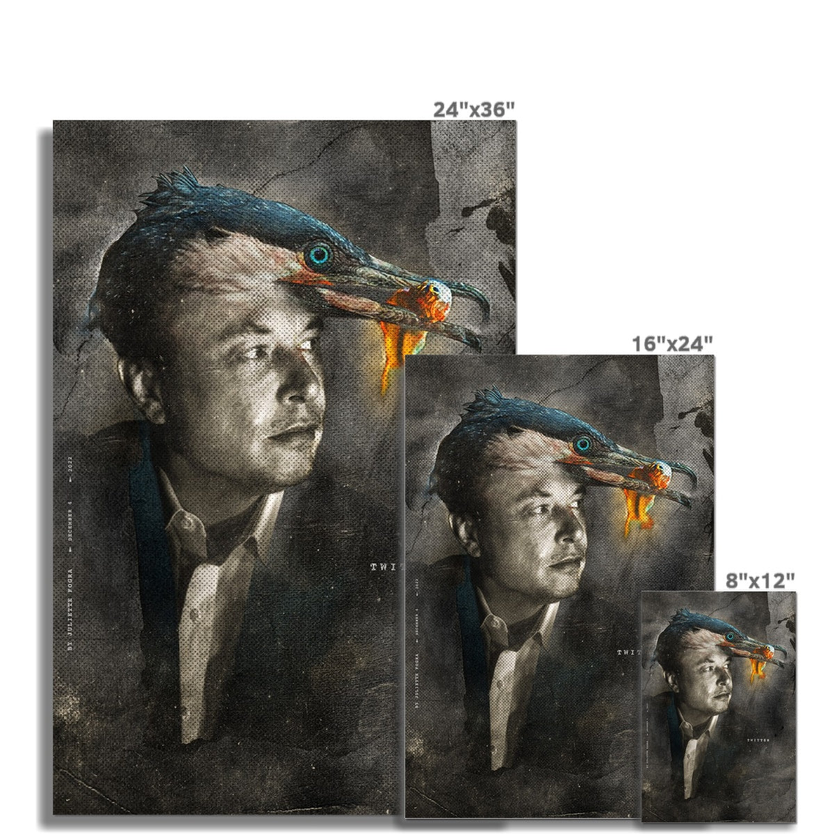 TWITTER Fine Art Print