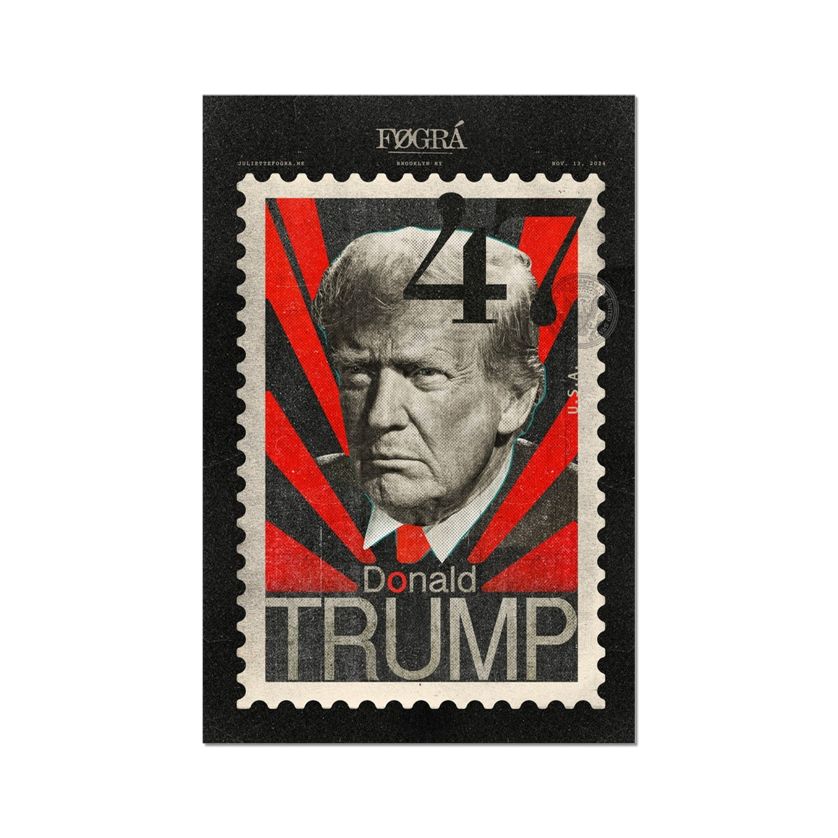 TRUMP 47 2 Fine Art Print