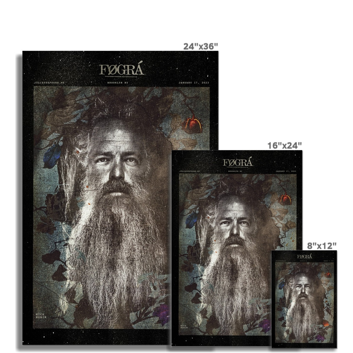 RICK RUBIN Fine Art Print
