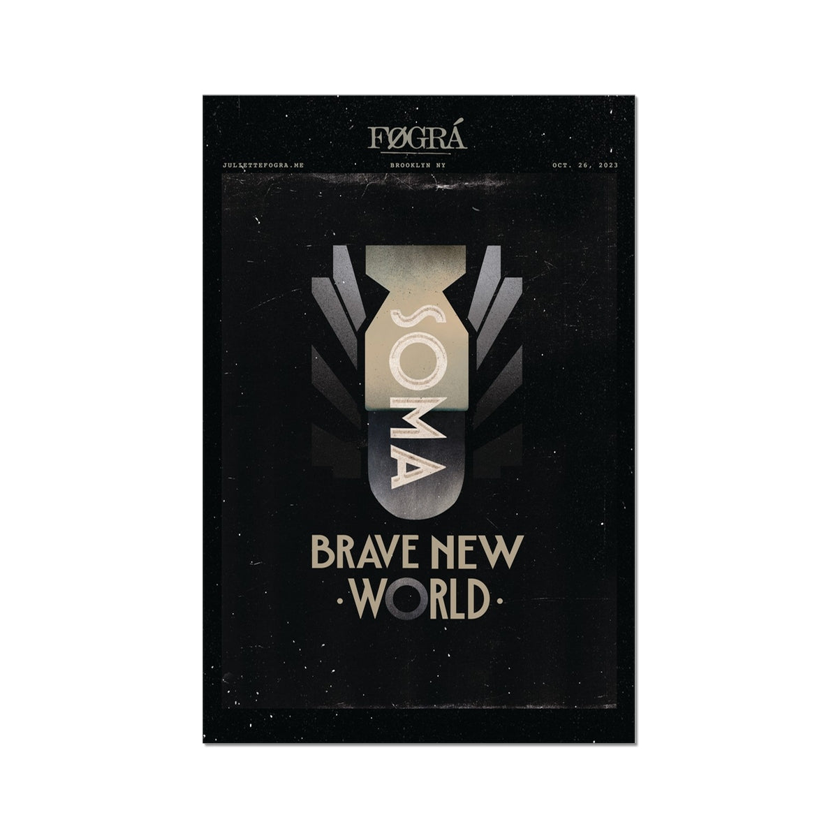 BRAVE NEW WORLD Fine Art Print