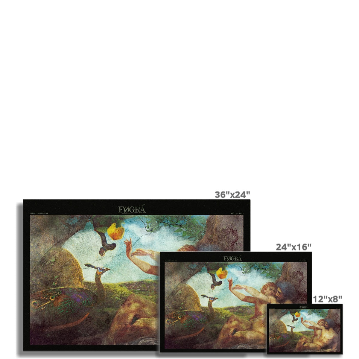 ADAM & EVE Fine Art Print