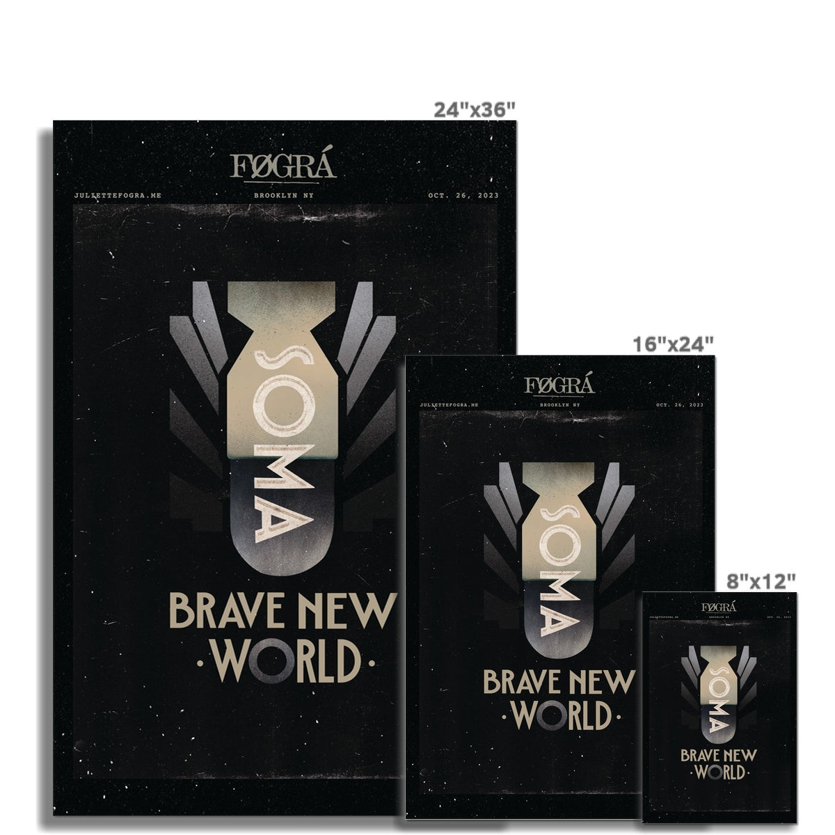 BRAVE NEW WORLD Fine Art Print