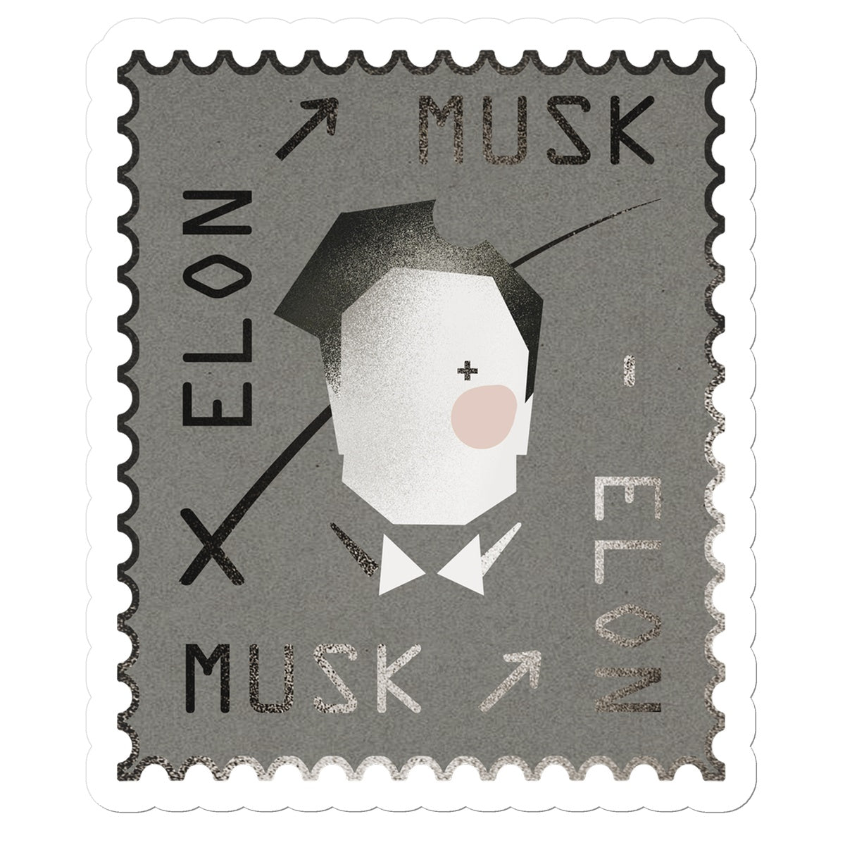 ELON MUSK T1 Sticker