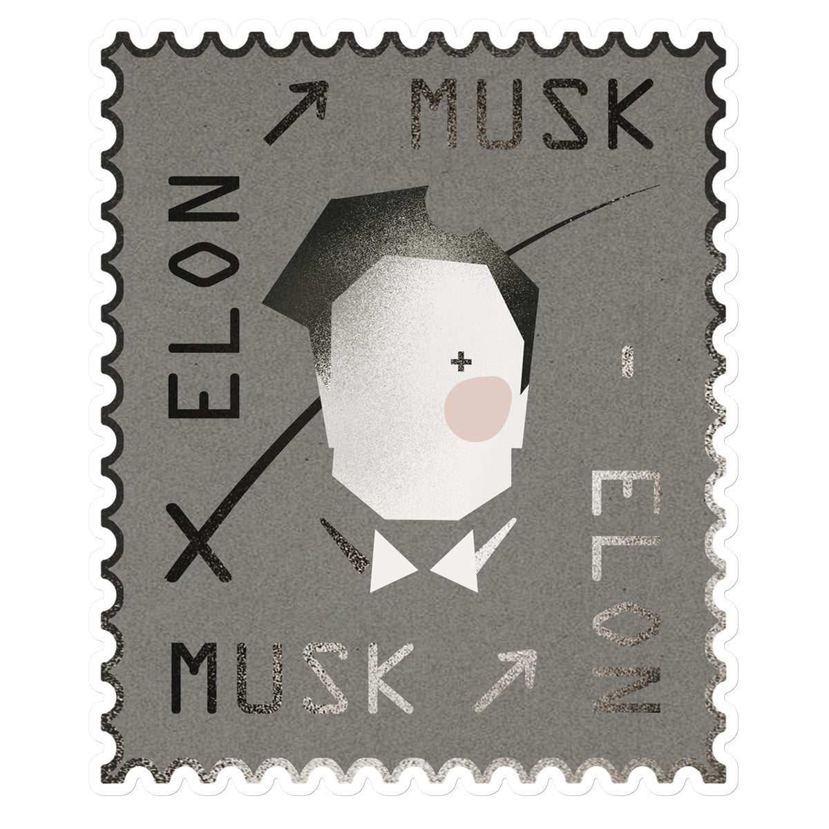 ELON MUSK T1 Sticker