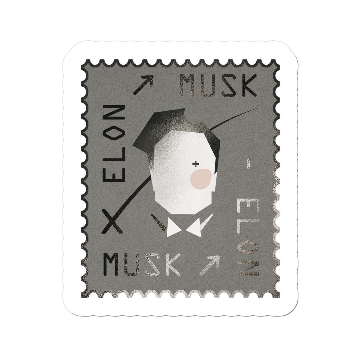 ELON MUSK T1 Sticker