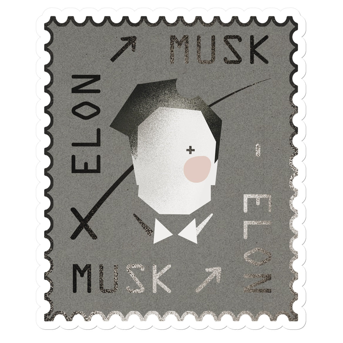 ELON MUSK T1 Sticker