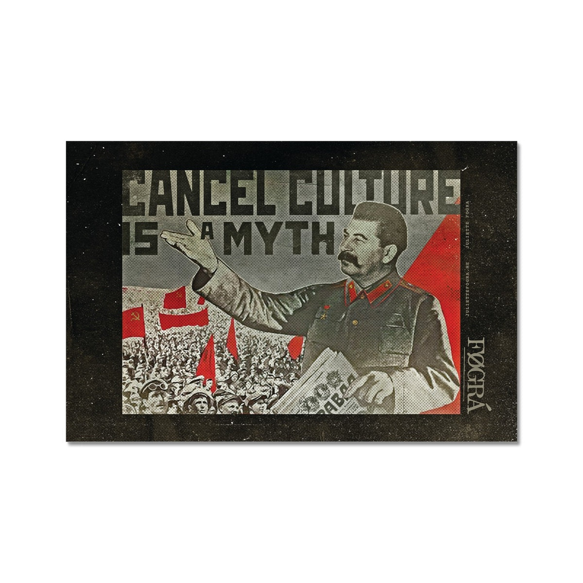 CANCEL CULTURE Hahnemühle German Etching Print