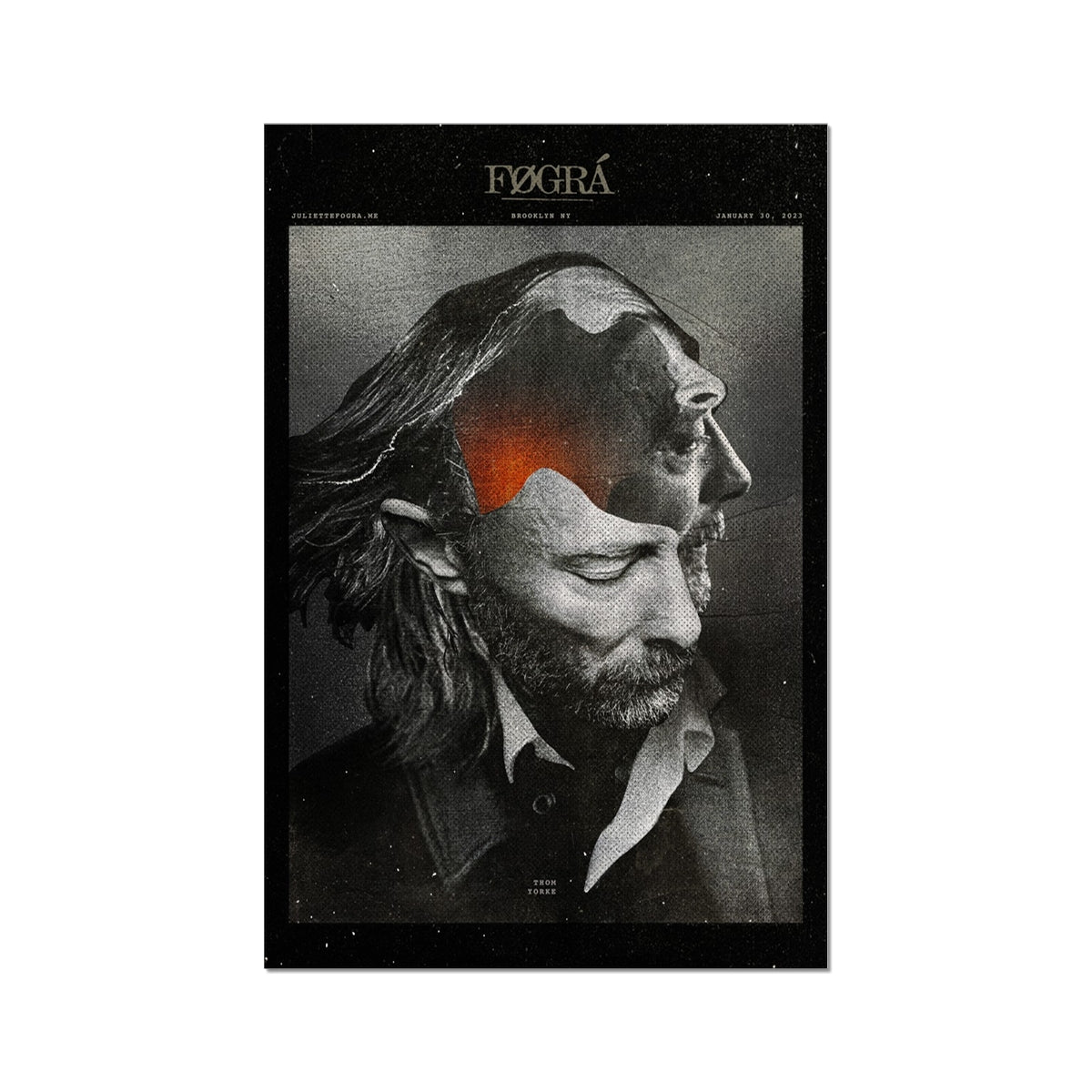 THOM YORKE Fine Art Print