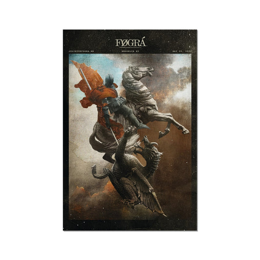 St. GEORGE & THE DRAGON Fine Art Print