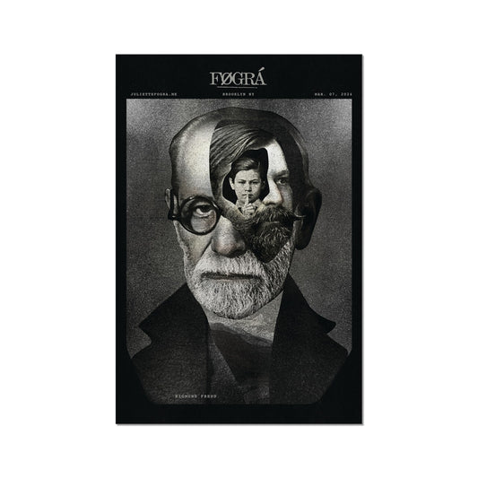 SIGMUND FREUD Fine Art Print