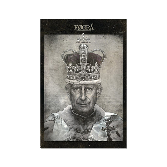 KING CHARLES THE III Fine Art Print