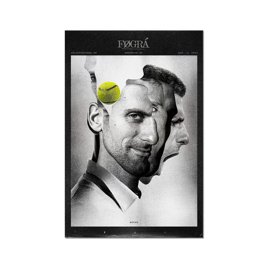 Novak Djokovic Fine Art Print