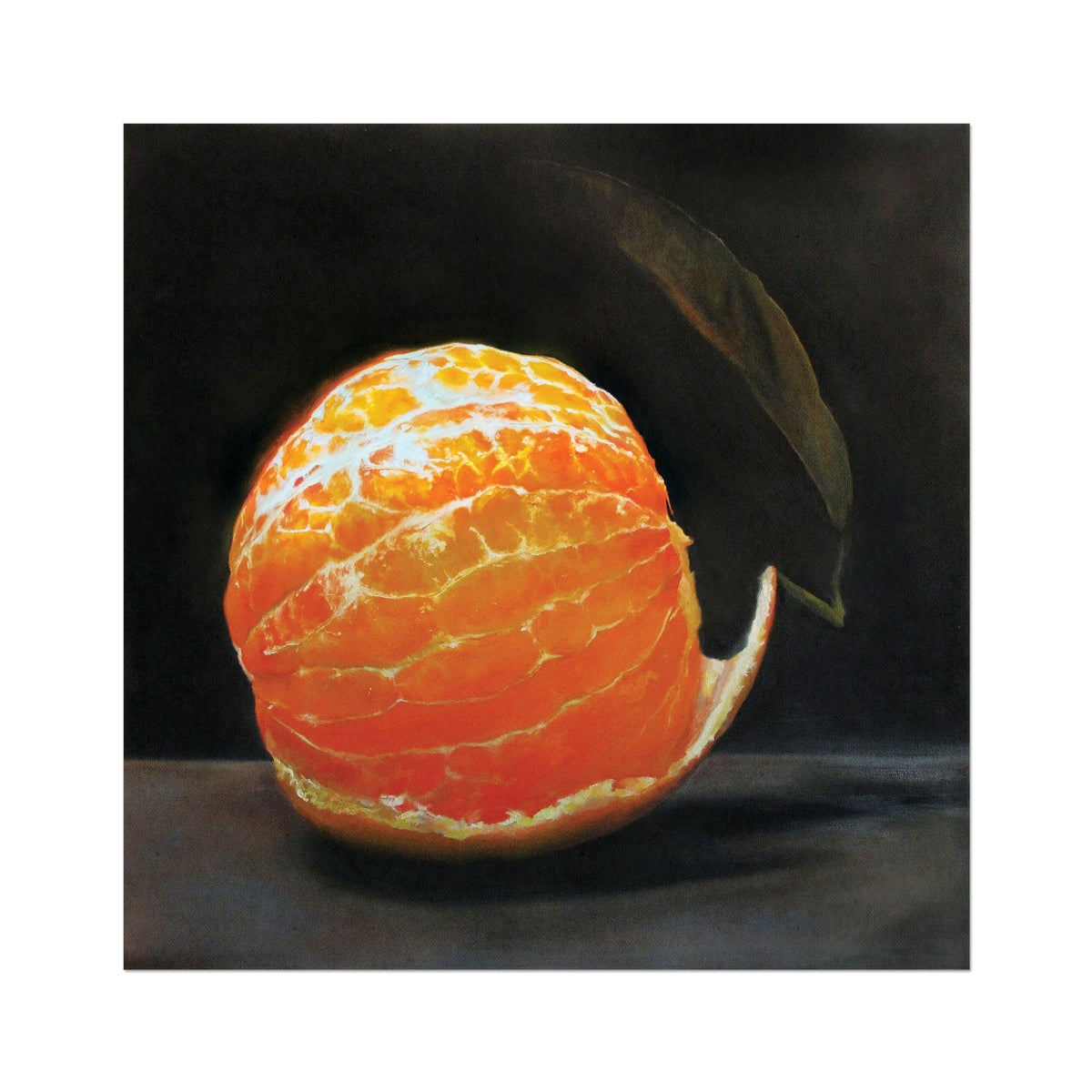 TANGERINE Rolled Canvas