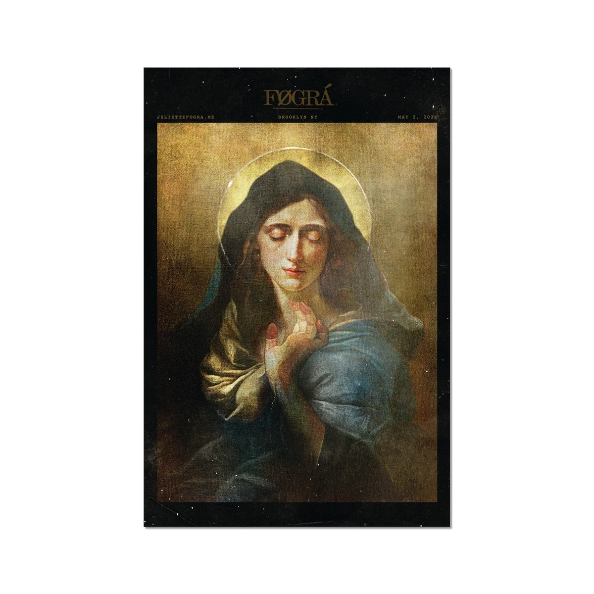 VIRGIN MARY Fine Art Print