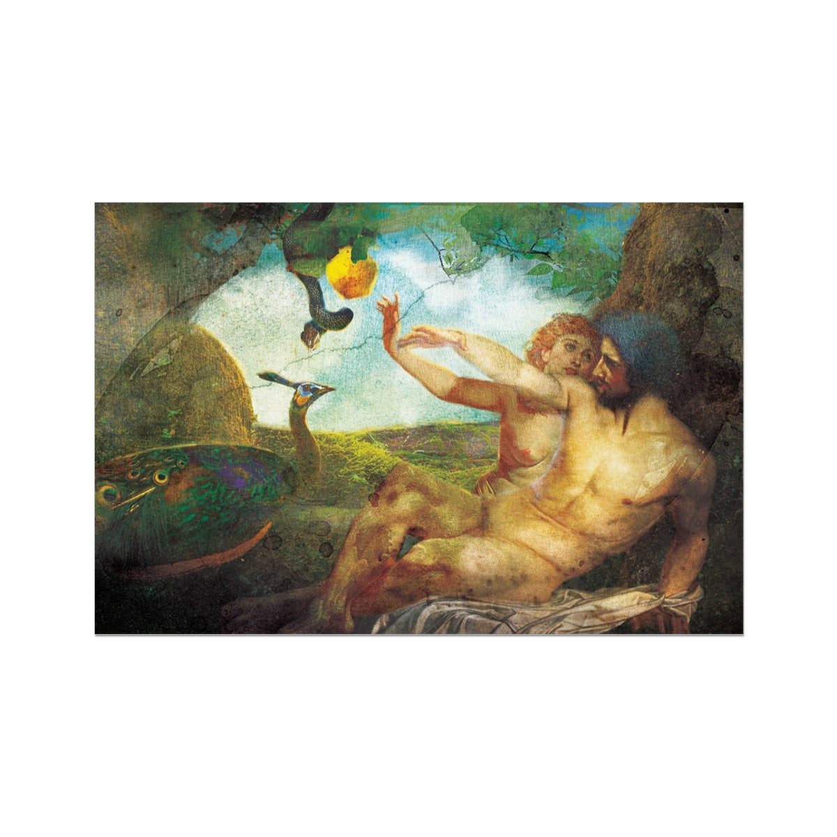 Adam & Eve Fine Art Print